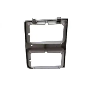 Headlamp Bezel - Dark Gray -  Dual Headlight - LH - 83-84 Chevy CK Truck Blazer Suburban - Image 3 of 4